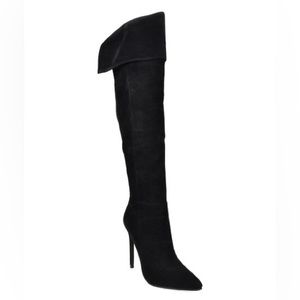 Shoe Republic LA SOLA Thigh High Boots - SZ 9 - BLACK